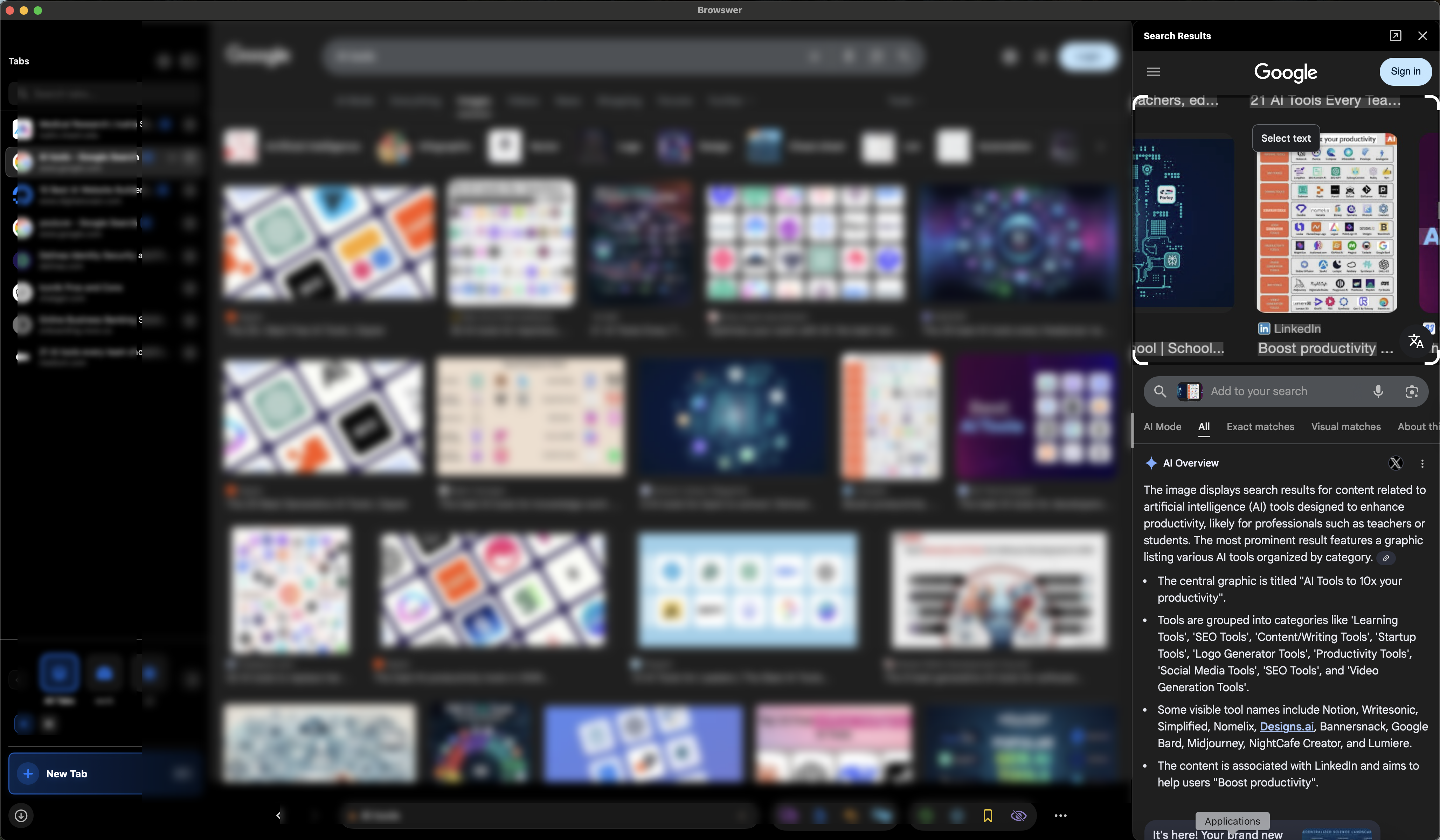 Circle to Search with AI overview